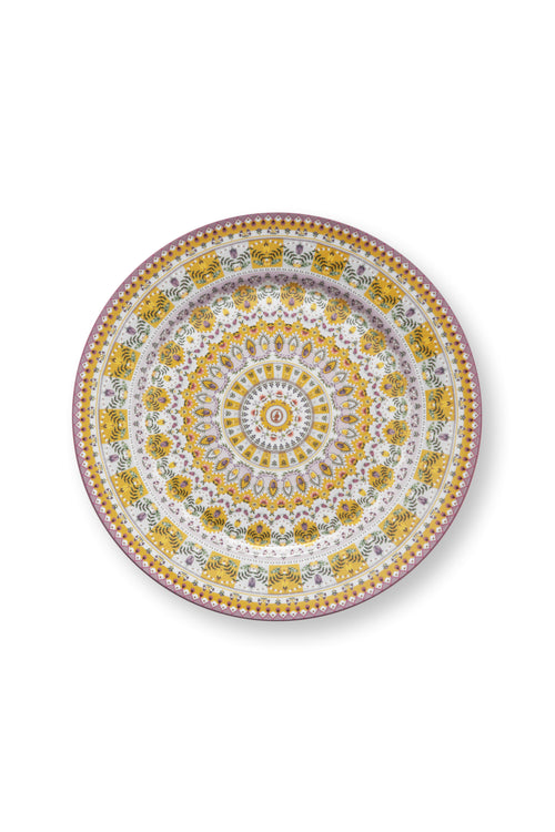 Pip Studio - Borden - Lily & Lotus - Moon Delight - Geel - 32 cm - Set van 2