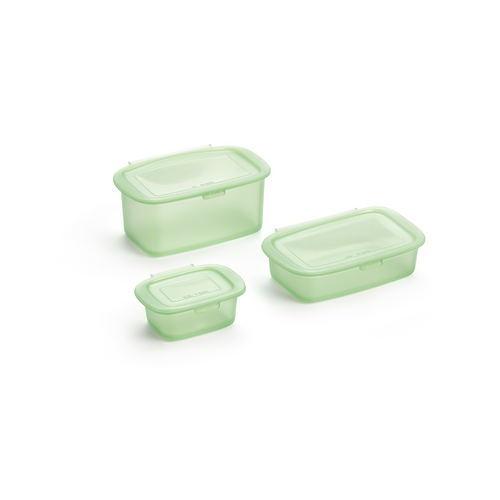 Lékué Vershouddoos, set van 3, Siliconen