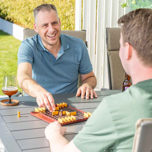 Garden Impressions tuintafel Adana donker grijs 180x100