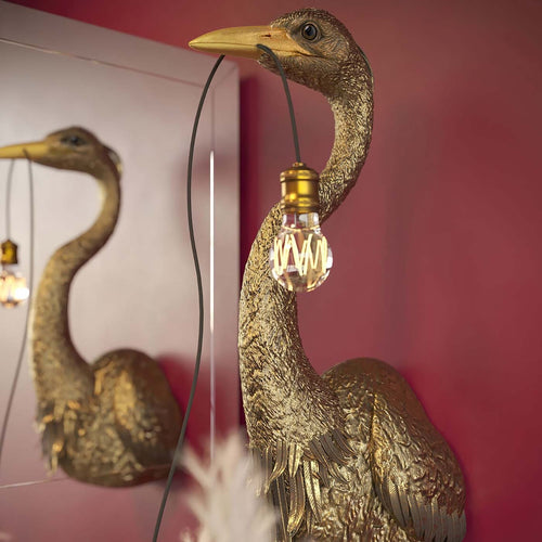 Kare Design Wandlamp Heron Gouden