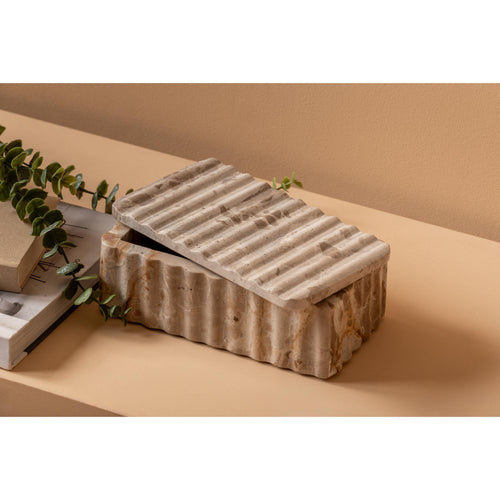 Present Time schaal Rectangle - bruin - 22x13x8cm - vtwonen shop