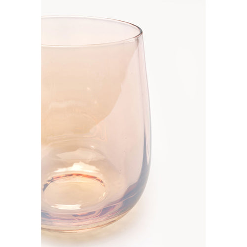 Kare Design Waterglazen Bina Mocca (6/set)