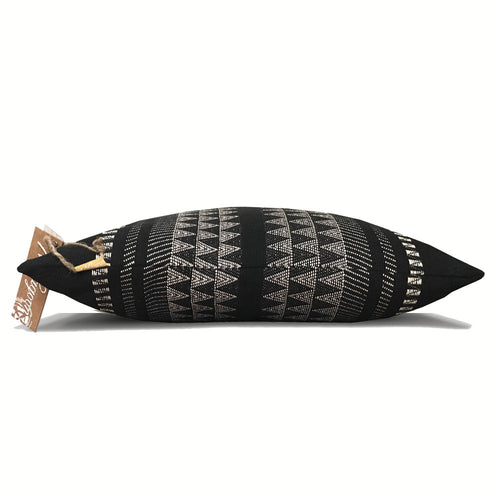 Malagoon kussen Native - zwart - 60x60cm 100% katoen