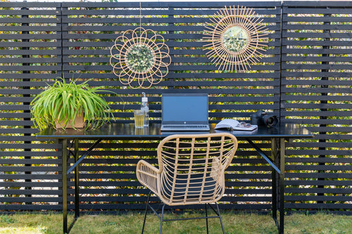 MaximaVida onderstel Berlijn bouwpakket voor inklapbare biertafel - onderstel 75 cm zwart gecoat - vtwonen shop