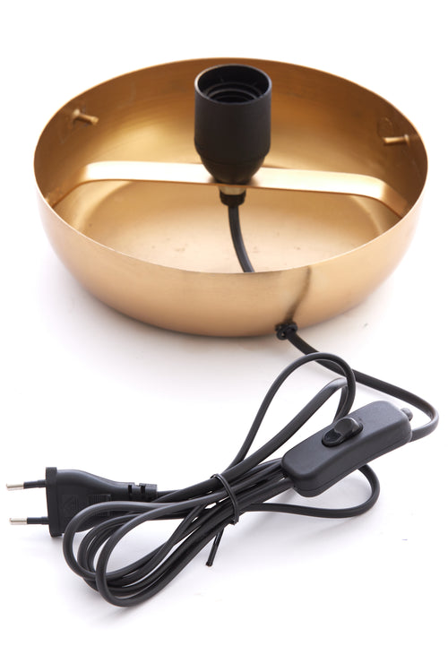 Light & Living tafellamp CETARA - bruin - Ø32x33cm - vtwonen shop