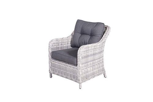 Garden Impressions Milwaukee lounge fauteuil -cloudy grey-reflex black - vtwonen shop