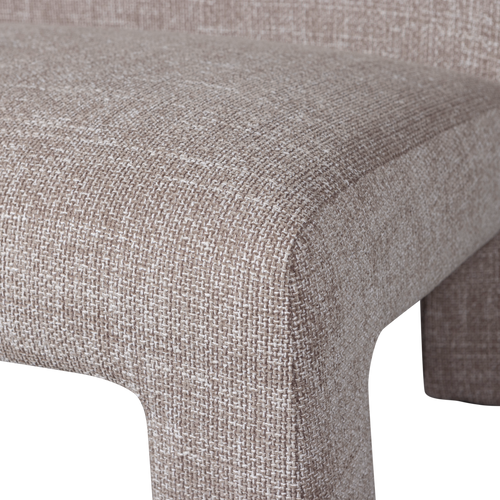 WOOOD fauteuil Lavid - Polyester - Naturel - 73x74x84 - vtwonen shop