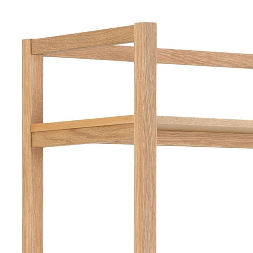 Lisomme Luuc houten opbergkast bruin - 200 x 80 cm