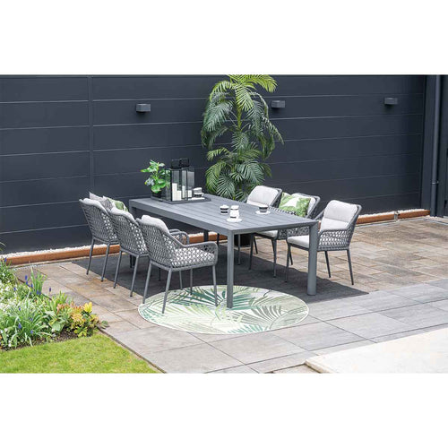 Garden Impressions tuinstoel Pemba donker grijs