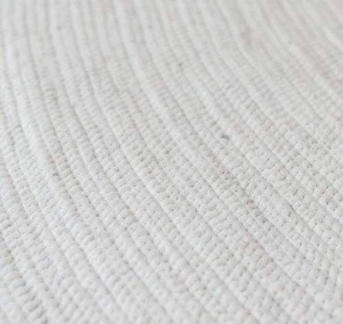 Interieur05 Rond wollen vloerkleed Gapo wit - 150 x 150 cm - vtwonen shop