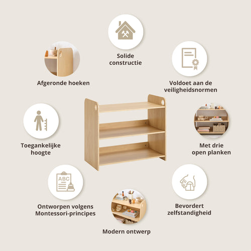 Petite Amélie Speelgoedkast ELLIPSE