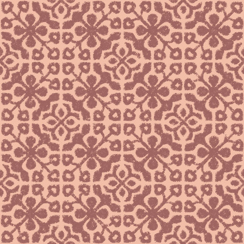 ESTAhome behang verweerde tegels mauve paars - 50 x 900 cm - 131482 - vtwonen shop