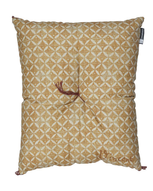 Beddinghouse x Van Gogh Museum Zabuton Sierkussen - 50x60 cm - Oker