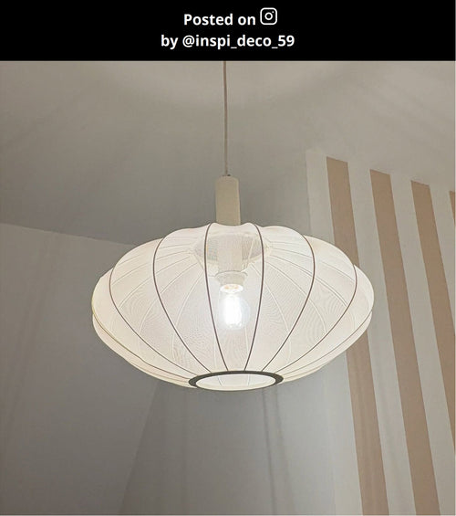 Lucide hanglamp CORINA - 1xE27 - Beige - vtwonen shop