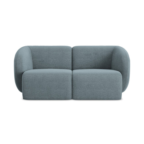 LaMiaSofa Tweezits modulaire bank Cervo - bouclé - jeans - 174x94x75