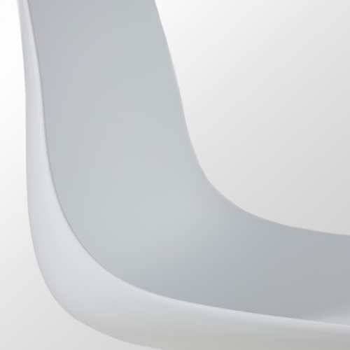 Nolon Nena-Pip Eetkamerstoelen Set van 2 - Wit - Walnoot Poten