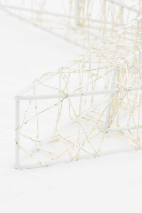 Luca Lighting Ster Hangend met Warm Witte LED Verlichting - Ø56 cm - Metaal - Wit - vtwonen shop