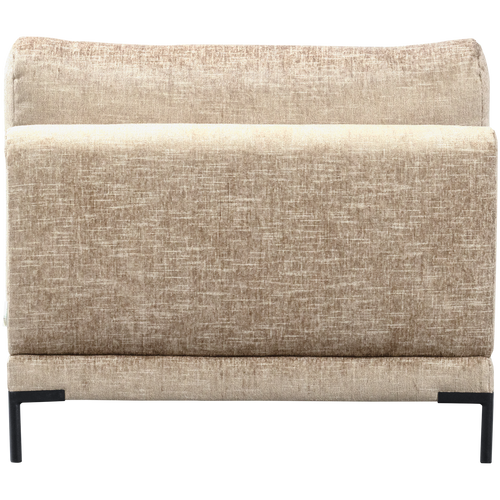 vtwonen loveseat bank element Couple - Polyester - Naturel Melange - 89x100x100 - vtwonen shop