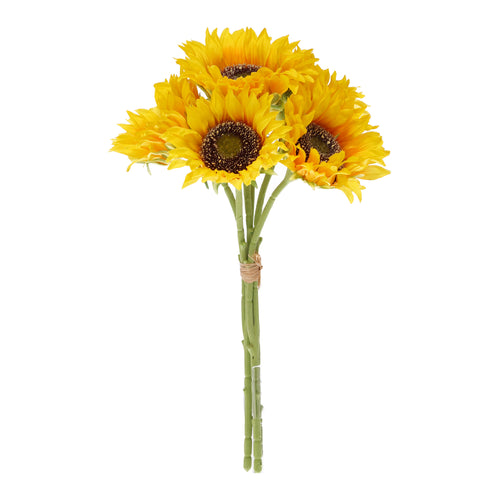 Maxifleur Zonnenbloem Kunstboeket Geel 40cm
