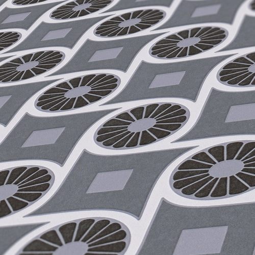 Livingwalls behang grafisch motief grijs, wit en zwart - 53 cm x 10.05 m - AS-390604 - vtwonen shop