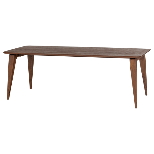 WOOOD eettafel 220x95 cm Rubo - Mangohout - Bruin - 77x220x95