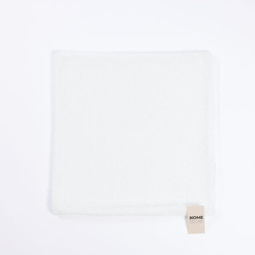 HOME DELUXE Bouclé kussenhoes PELO met kussenvulling - crème