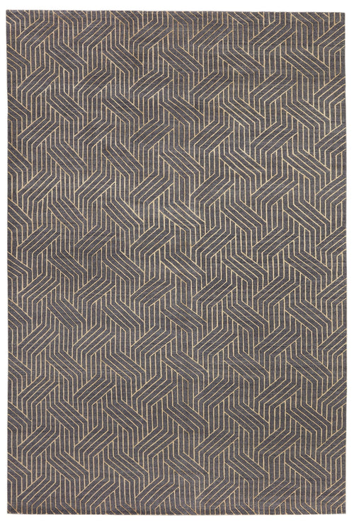 Vloerkleed MOMO Rugs Companion Charcoal Gold 60x90 - vtwonen shop