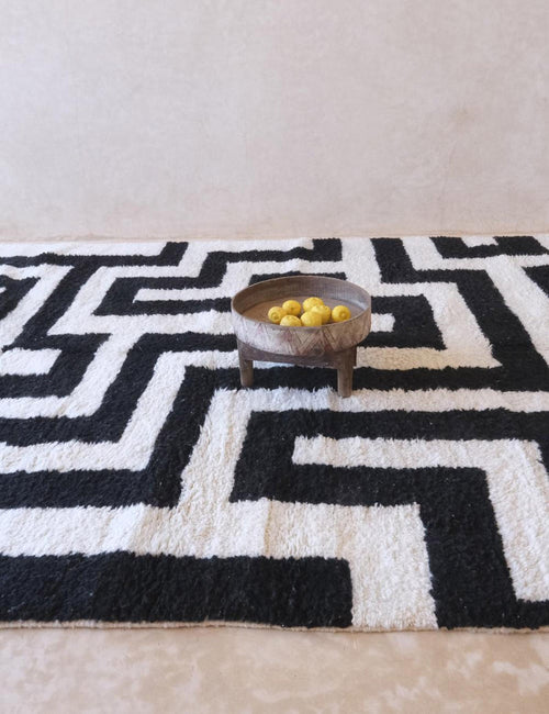 AFK Living vloerkleed Berber - handgemaakt - Wol - 242 x 347 cm - vtwonen shop