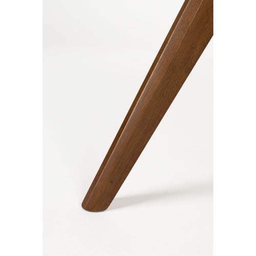 Zuiver IJver Eettafel Rond 120 cm Hout Walnoot - Bruin