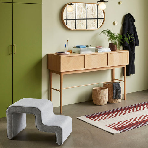 Hübsch manden Sort - abaca - ø19xh23, ø25xh28, ø29xh32cm - vtwonen shop