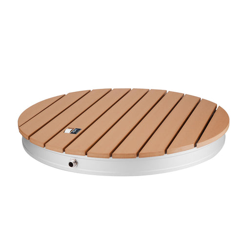 Home Deluxe WPC douchevloer CALIA Teak - ⌀ 70,5 cm