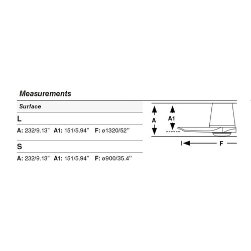Faro Heywood Tub Grote plafondventilator met 3 bladen, matzwart, walnoot met licht, 2700 - 4000 - 6000K, Tuya Smart System