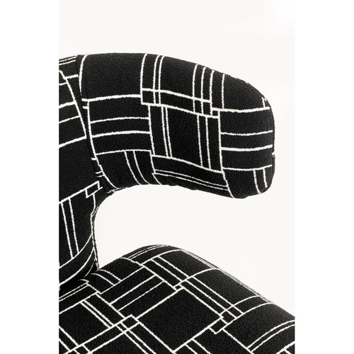 Kare Design Stoel Tobi Trio zwart
