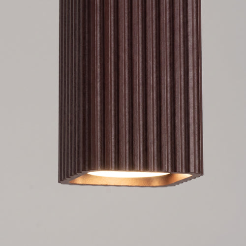 Sollux Lighting Plafondlamp RAYO 10 bruin - 6x6x10cm