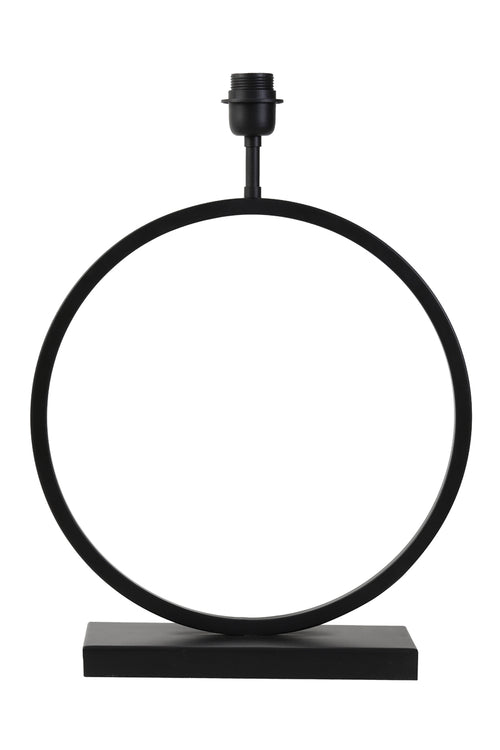 Light & Living lampvoet Liva - zwart - 40x10x57cm - vtwonen shop