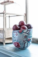 Pip Studio Flower Festival Kommen - Servies - Set van 2 schaaltjes - Lichtblauw - 15cm - vtwonen shop