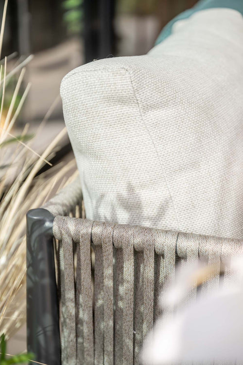 Diamo lounge fauteuil - carbon black - grey sand - valley sand