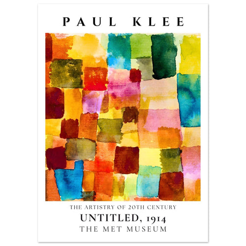 Artfulprints  Paul Klee - Untitled   poster 50x70 cm - vtwonen shop