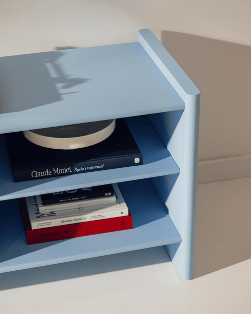 noo.ma Rali TV-meubel 163 cm, babyblauw