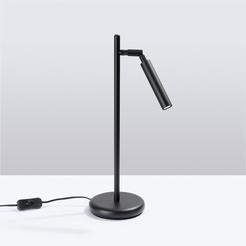 Sollux Lighting Tafellamp PASTELO zwart - 14x20x43cm