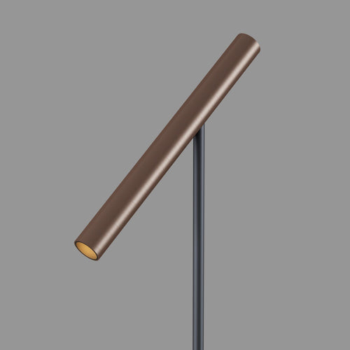 Artdelight vloerlamp Kansas - 1 lichts - 25  x 140   cm - zwart brons - vtwonen shop