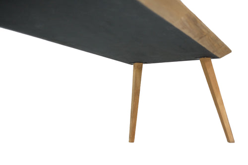 Livingfurn eetkamertafel Tomar - 220cm - teakhout - vtwonen shop