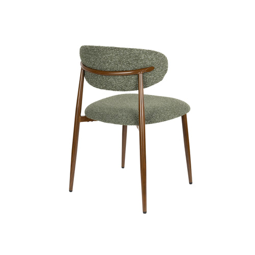 Housecraft Living Noor Eetkamerstoelen Groen - Set van 6
