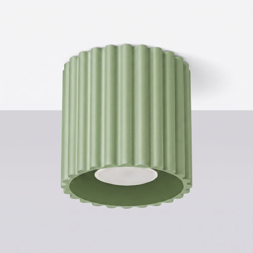 Sollux Lighting Plafondlamp AURA 1 salie GU10 - 10x10x10cm