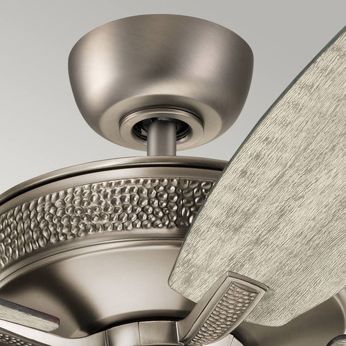 132 cm Deckenventilator, brüniertes antikes Zinn, Fernbedienung