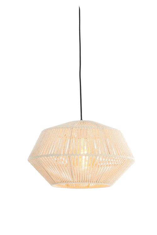 Light & Living hanglamp DEYA - Ø40x24cm - wit - vtwonen shop