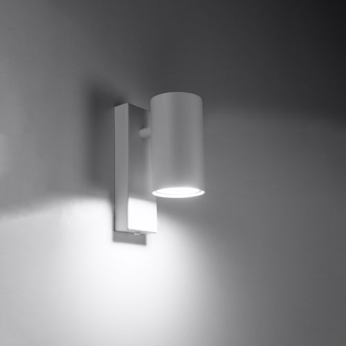 Sollux Lighting Wandlamp UTTI wit - 6x10x15cm