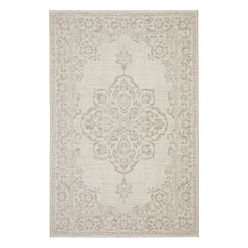 AFK Living vloerkleed Alhambra - voor binnen en buiten - beige - 200 x 290 cm