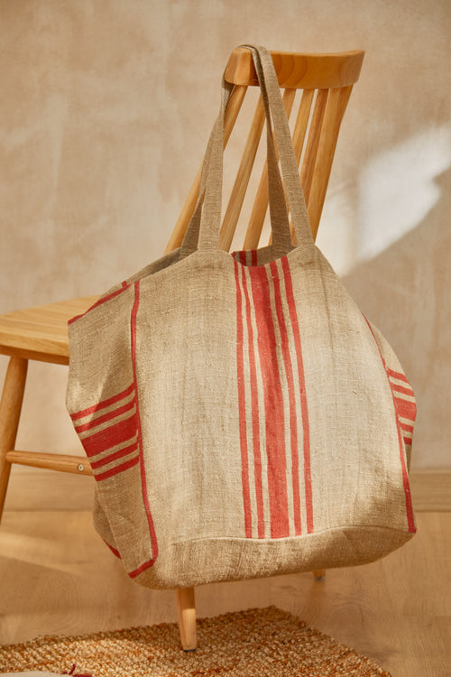 Calma House Rode tas Lili - Rood - 40x25x40