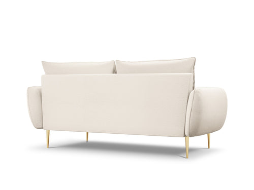 Cosmopolitan Design Bank Vienna 3-zits, boucle, beige - 92x200x95cm